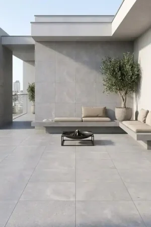 Nouvelle Collection Carrelage antidérapant Vida ACERO 60x60 effet béton gris